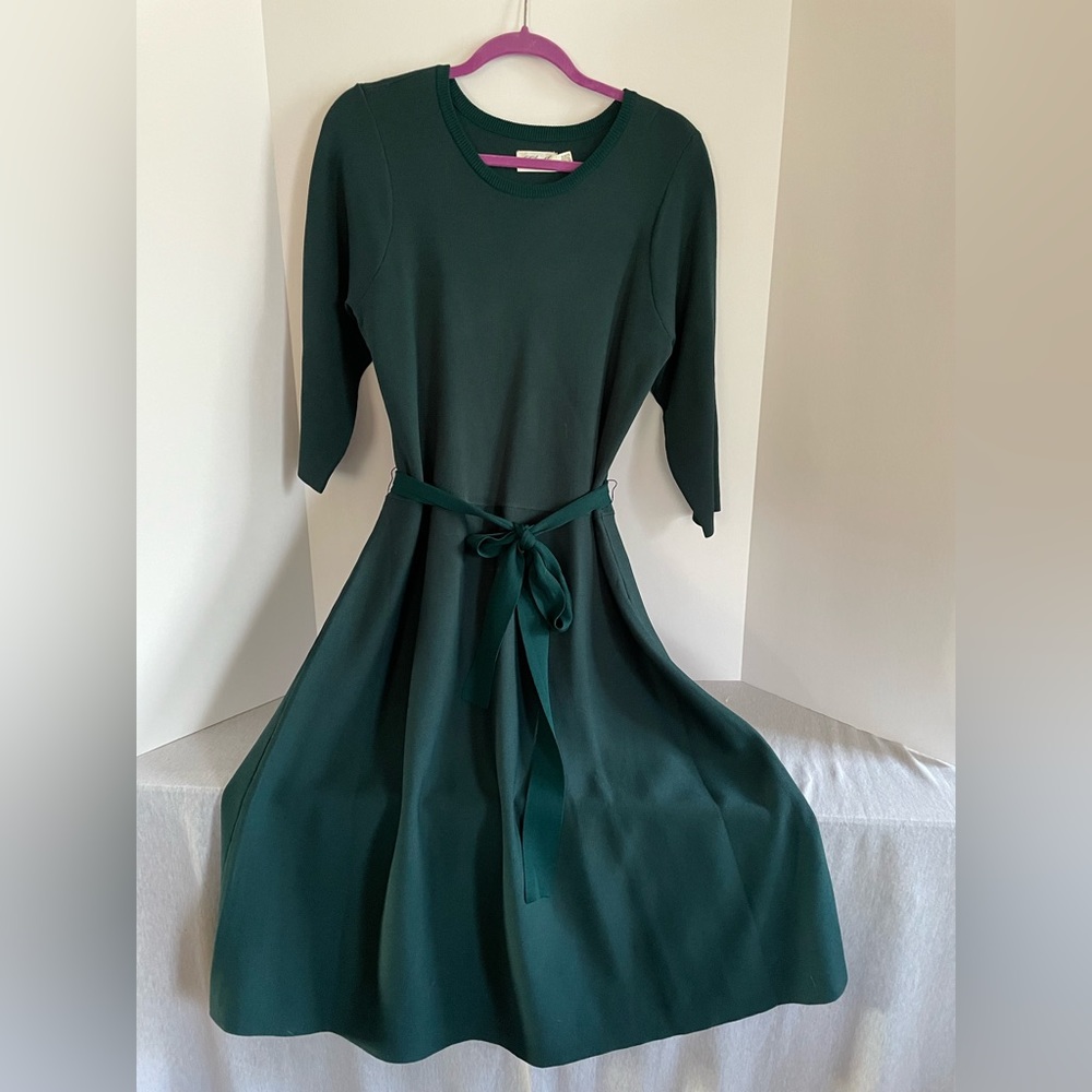 Eliza J, Hunter Green 1x Dress